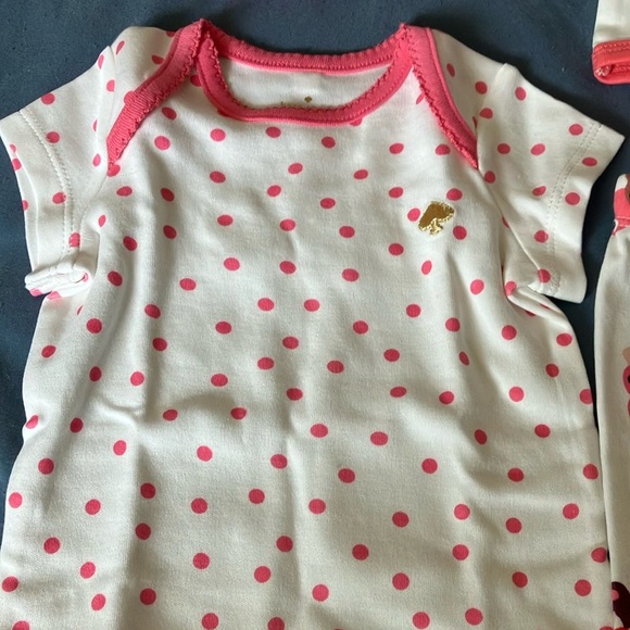 Kate Spade: Pink Turtle Floral Baby Clothing 7 piece Starter Set- 6 months - Picture 13 of 16